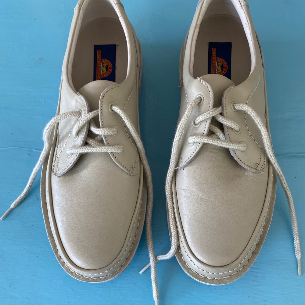 Men’s Light Tan Leather Shoes 7 1/2